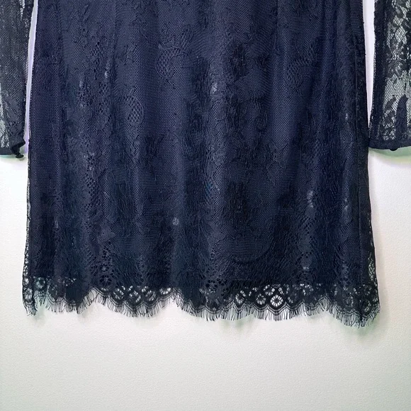 The Letter Black Lace Cocktail Mini Dress - Anthropologie Style XS - Picture 6 of 14